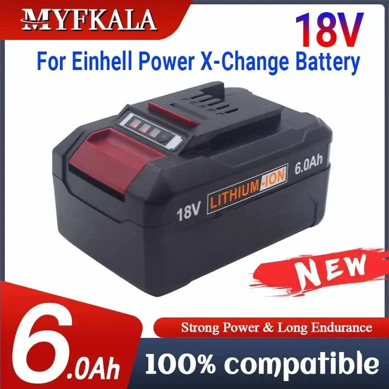 Power Xchange Tools - Bateria de substituição de 6000mAh EIN18C2
