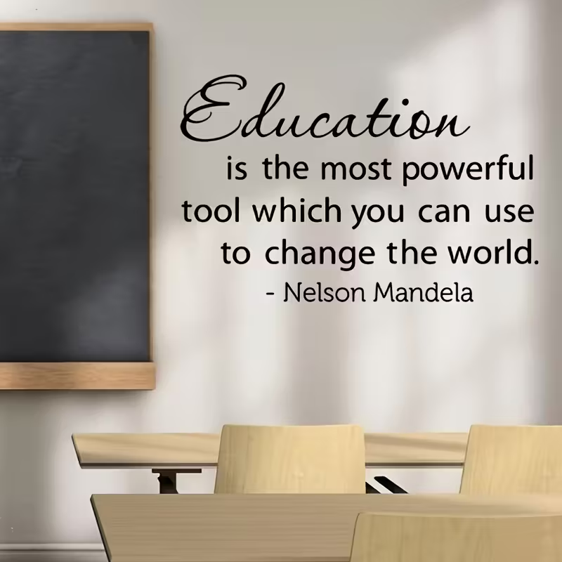 Power Tools World - Um autocolante de parede com uma