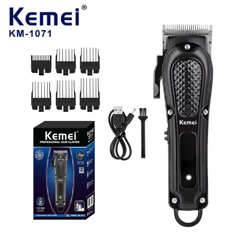 Power Xchange Tools - Máquina de Cortar Cabelo Elétrica Kemei