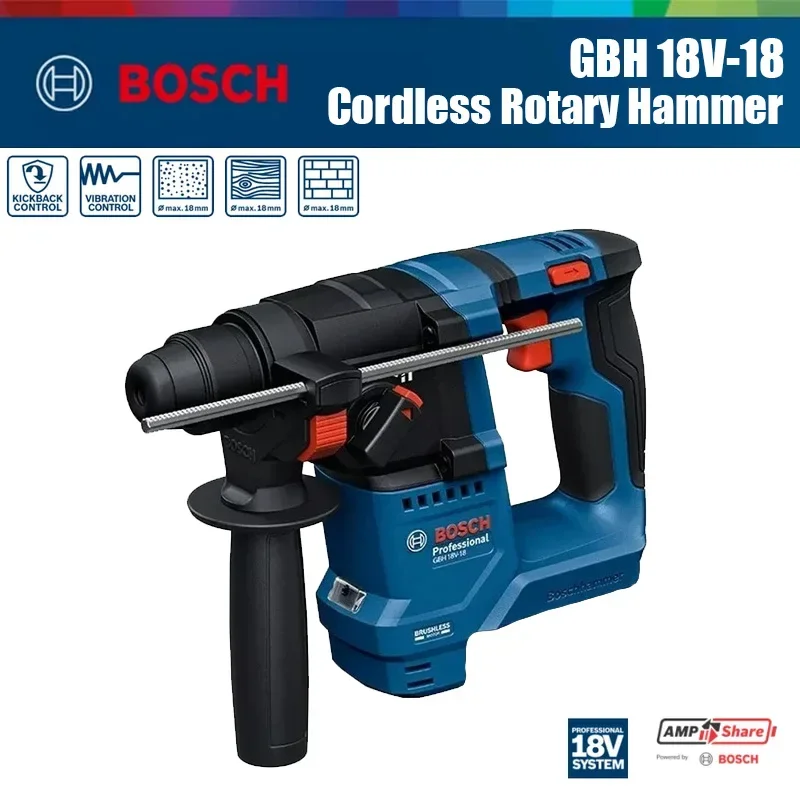 Power Tools Professional - Martelo Rotativo Sem Fio Bosch GBH