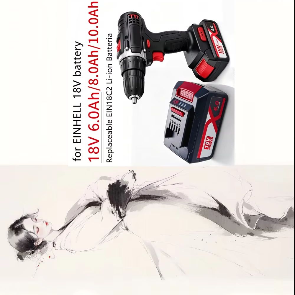 Power Xchange Tools - Bateria de alta capacidade 18V 6/8/10Ah