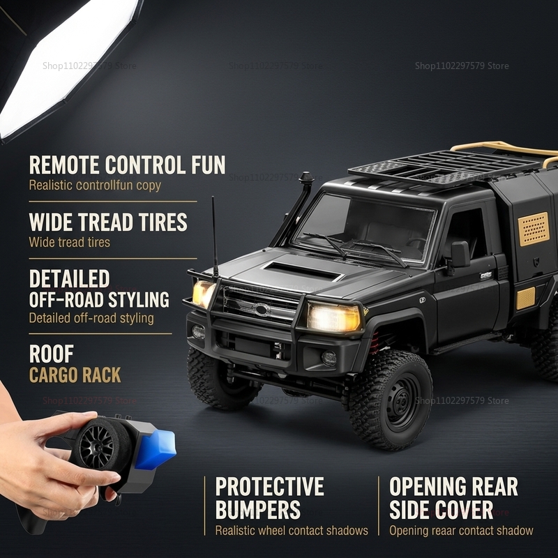 Caminhão Off Road RC MN82S 1:1 - Power Tools World avaliação e preço