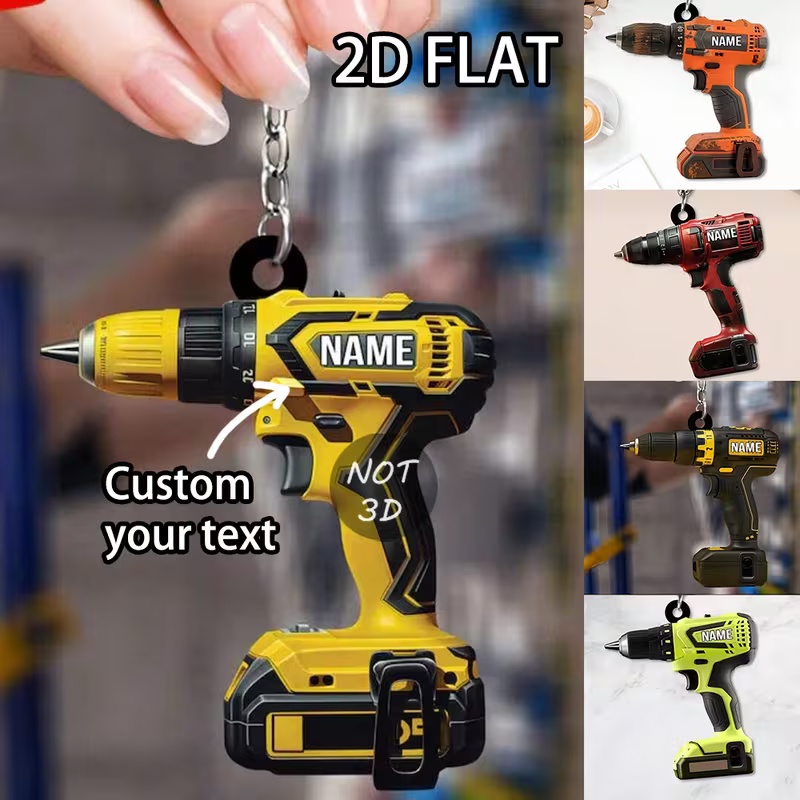 Chaveiro de Furadeira Elétrica - Power Tools With Names avaliação e preço