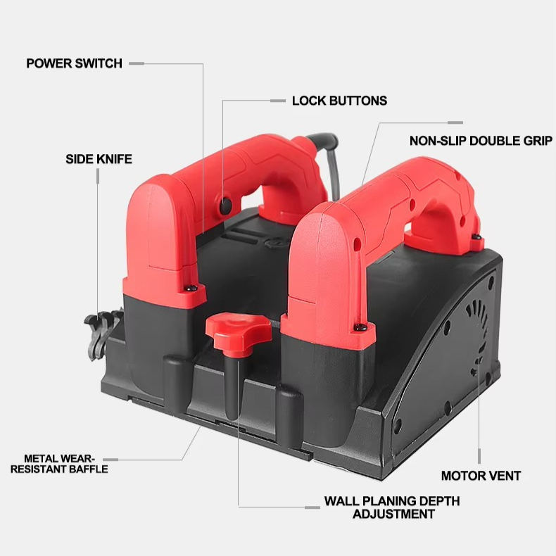Plaina Elétrica de Parede Port - Planer Handheld Electric avaliação e preço