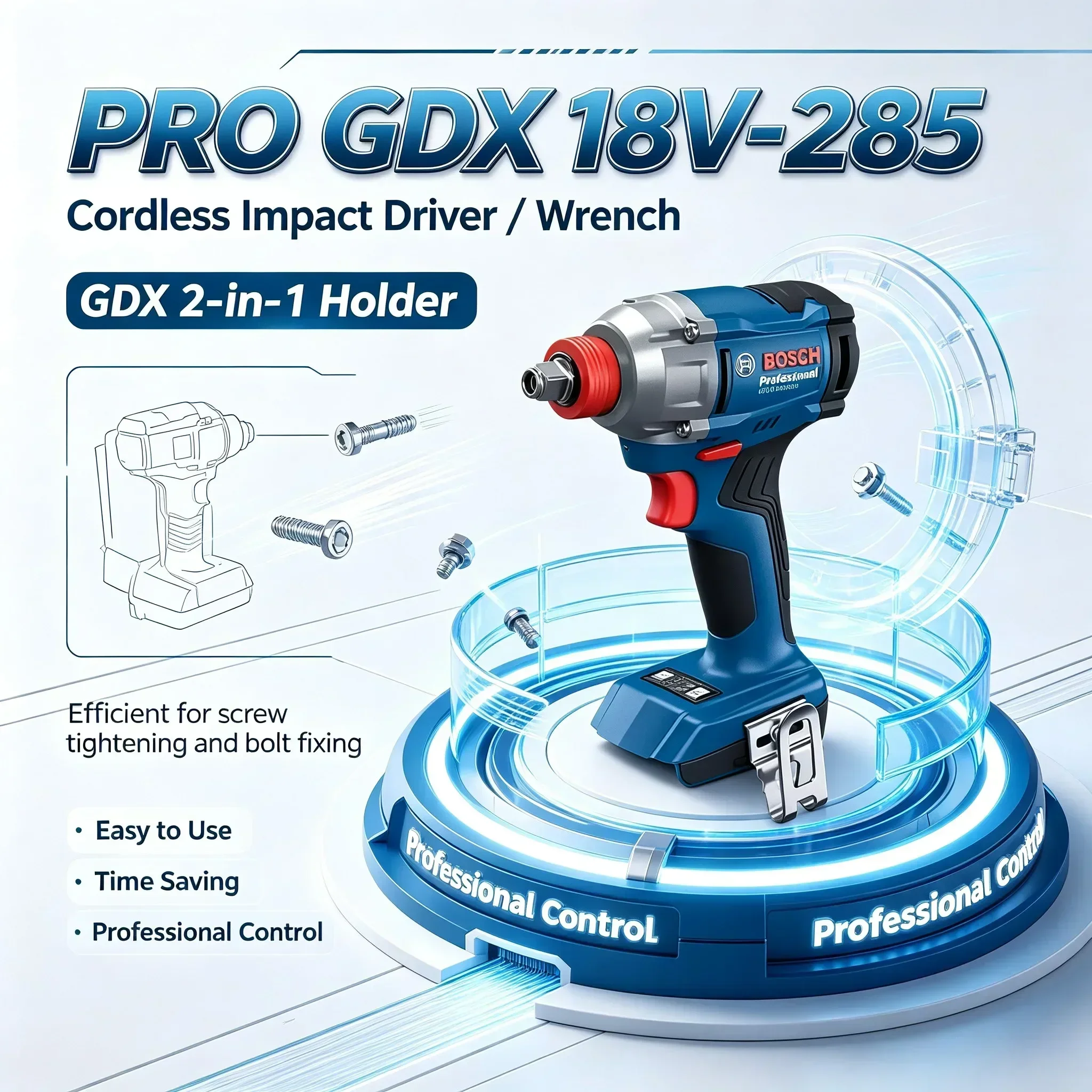 Parafusadeira de Impacto Sem F - Power Tools Professional avaliação e preço