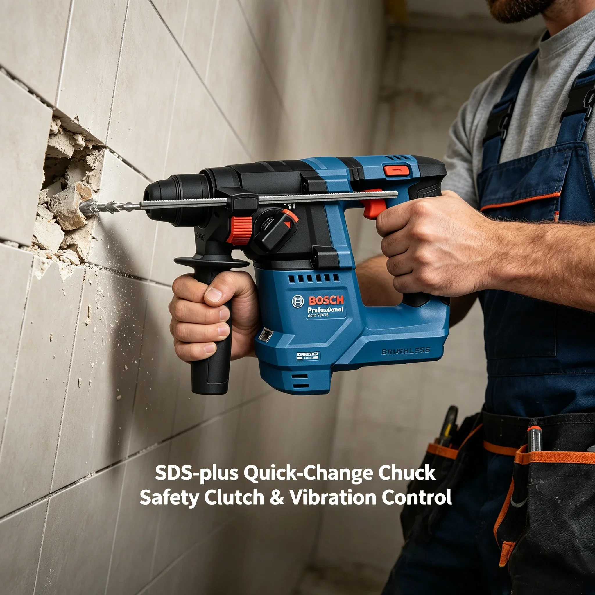 Martelo Rotativo Sem Fio Bosch - Power Tools Professional avaliação e preço
